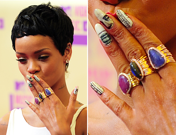 3. How to Recreate Rihanna's Signature Nail Art on Tumblr - wide 4
