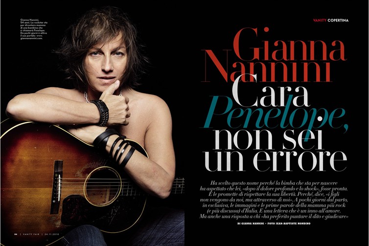 E’ nata Penelope la figlia di Gianna Nannini