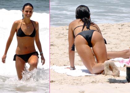 Jordana Brewster: Calda pausa a Rio De Janeiro