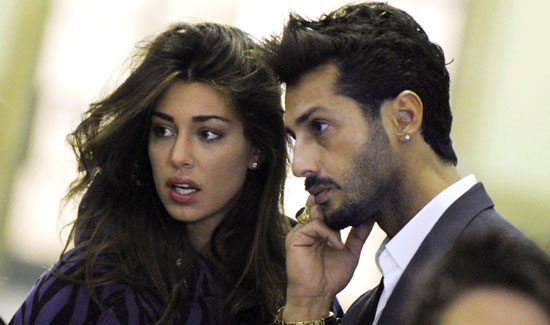 Belen Rodriguez e Fabrizio Corona: Maldive, foto e video incontri vip