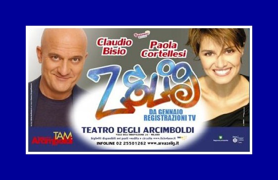 Zelig 2011: Paola Cortellesi e Claudio Bisio binomio vincente