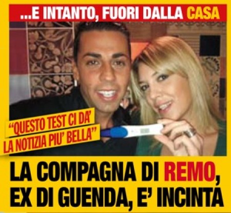 Grande Fratello 11: L’ex compagno di Guendalina aspetta un figlio da un’altra donna