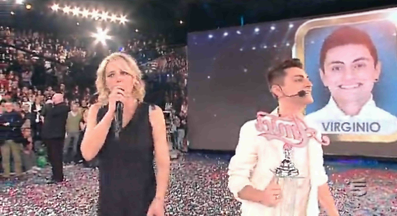 Amici 2011: Virginio vince la finale per la categoria cantanti