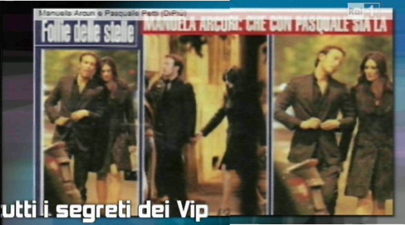 Manuela Arcuri: Passeggiata romantica con Pasquale Petti