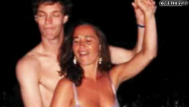 Pippa Middleton: Immortalata in gonna e reggiseno durante un ballo sensuale