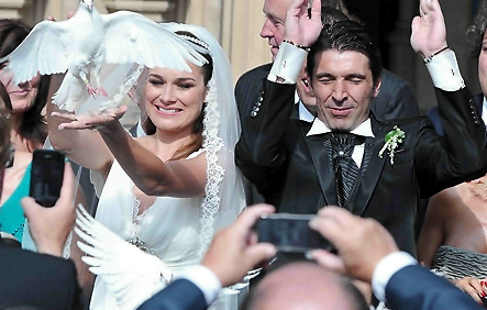 Gigi Buffon e Alena Seredova: Matrimonio a Praga