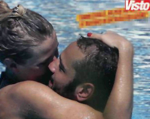 Rocco Pietrantonio: Archivia Lory del Santo, paparazzato con Veridiana Mallmann