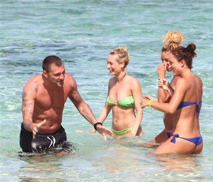 Christian Vieri: Rissa con l’ex socio Roberto Adago a Formentera