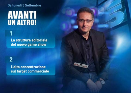 Paolo Bonolis: “Avanti un altro!” Su Canale 5 inizierà il 5 settembre
