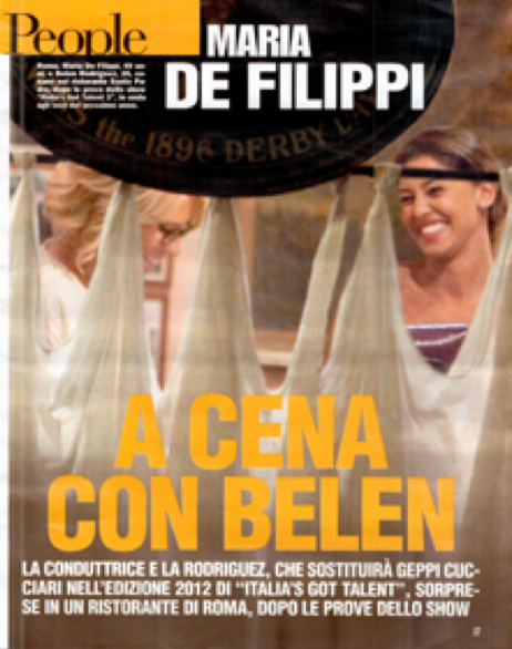 Maria De Filippi: Foto con Belen Rodriguez, a cena come due grandi amiche