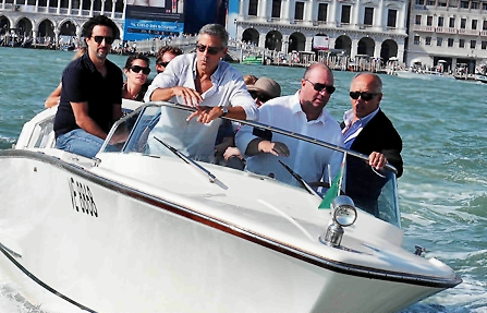 George Clooney: Venezia, Mostra del Cinema 2011, al suo fianco nessuna nuova fiamma