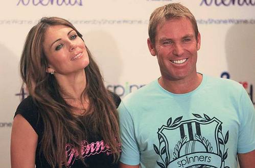 Shane Warne: Matrimonio in vista con Liz Hurley