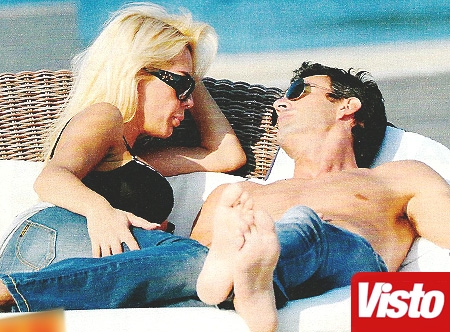 Giulia Montanarini e Denny Montesi: Ultimi giorni di sole e caldi abbracci a Milano Marittima