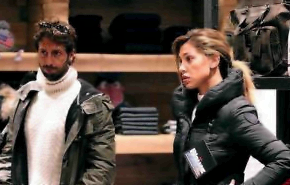 Belen Rodriguez e Fabrizio Corona: A Cortina con Nina Moric, Pasquale Granata e il piccolo Carlos