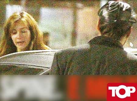 Cristiana Capotondi e Andrea Pezzi: Cena e coccole a Milano con multa a sorpresa