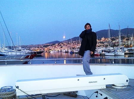 Elisabetta Canalis: E’ arrivata a Sanremo per le prove