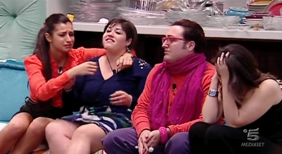 Grande Fratello 12: Eliminazione a sorpresa e Giusy deve abbandonare la casa