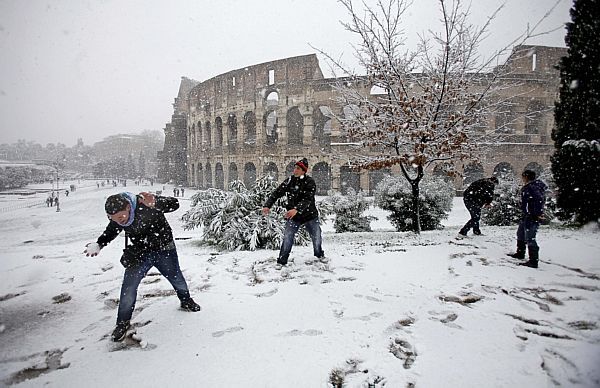 Neve a Roma: La situazione di emergenza non è ancora finita