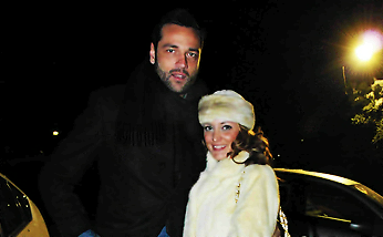 Rocco Pietrantonio: Con Claudia Boldi al party di Filippo Magnini