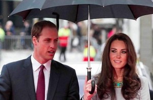 Il principe William e Kate Middleton anniversario