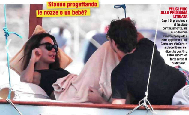 Nina Moric gossip: Lato b mozzafiato a Capri con Pasquale Granata