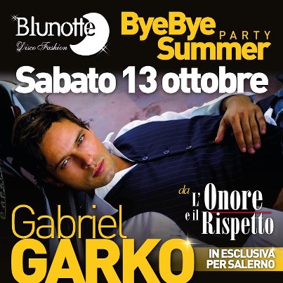 Gabriel Garko eventi 2012 : Vip a Salerno