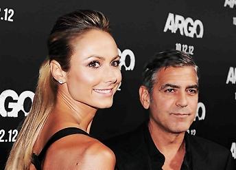 George Clooney e Stacy Keibler news : Insieme red carpet “Argo”