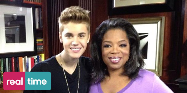 Un’ora con Justin Bieber : Il 27 novembre su Real Time oprah winfrey justin bieber