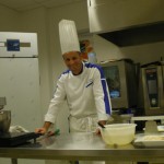 Giuseppe Galena chef in cucina