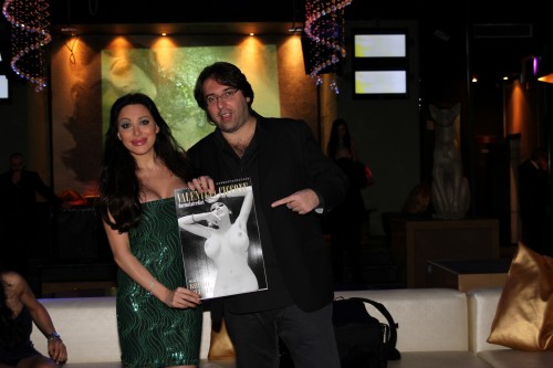 Valentina Ciccone: Presentazione calendario 2013 al Gilda di Roma