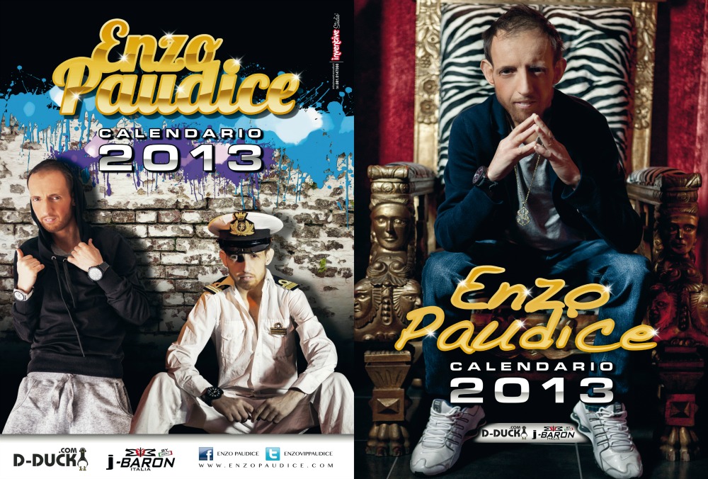 Calendari 2013: Enzo Paudice è in edicola