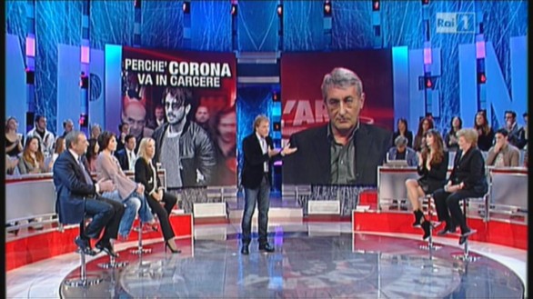 Fabrizio Corona: A L'Arena dibattito foto
