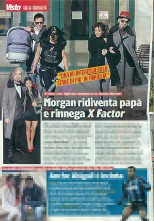 Morgan gossip: Papà nervoso alza l’indice medio ai paparazzi