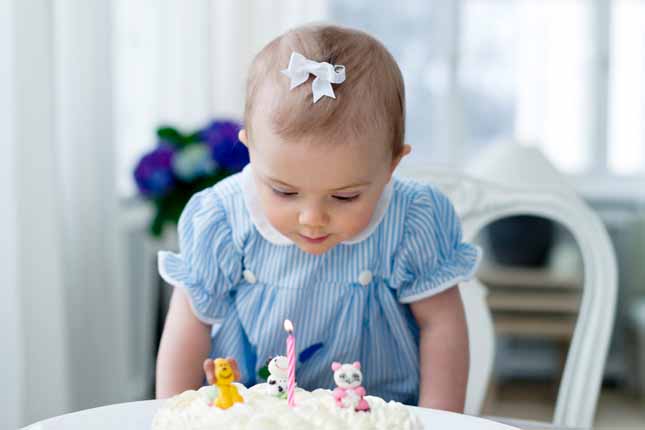 Estelle di Svezia principessa primo compleanno