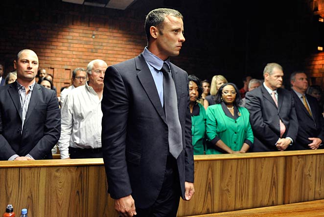Oscar Pistorius: In Tribunale per l'omicidio della fidanzata Reeva Steenkamp foto