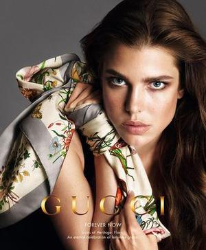 Charlotte Casiraghi: Testimonial campagna Forever now di Gucci