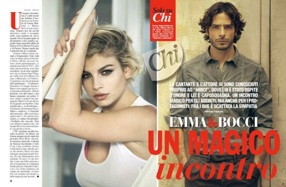 Emma Marrone e Marco Bocci: Le prime foto insieme