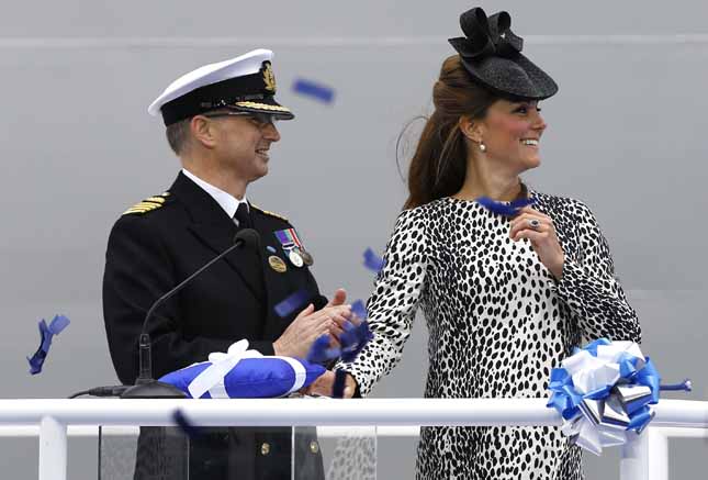 Kate Middleton vara la Royal Princess, la nuova nave da crociera di Fincantieri