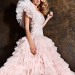 abito da sposa 2013 collezione couture rosa foto2