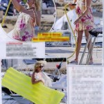flavia vento in topless in barca vacanze in toscana argentario foto3