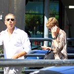 Charlize Theron seen in Rome