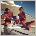 Vip in vacanza 2013: Belen Rodriguez Ferragosto sullo yacht a formentera con Stefano e Santiago