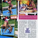 Carmen Russo in bikini in Sicilia, tuffi in piscina