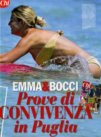 Emma Marrone e Marco Bocci estate 2013 in Puglia