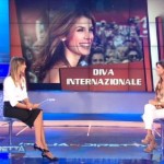 Elisabetta Canalis intervista a la vita in diretta