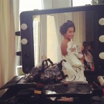 michela coppa abito da sposa backstage foto3