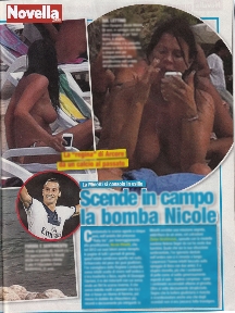 Nicole Minetti topless 2013 a Ibiza