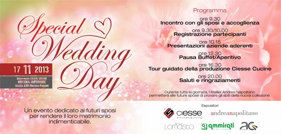 Special Wedding Day Ciesse Cucine a Tutto Sposi 2013