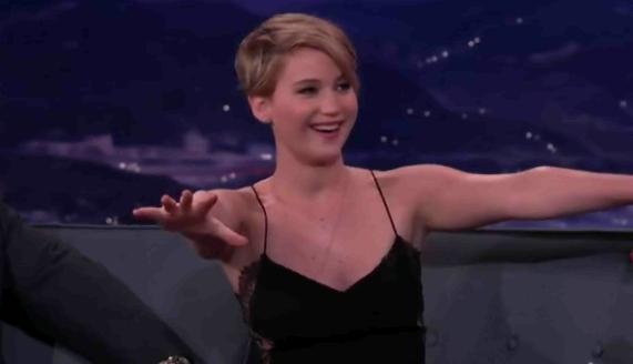 Jennifer Lawrence intervista a Conan il celebre talk show americano