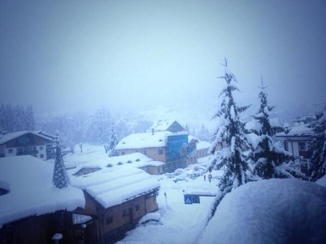 Natale 2013 a Cortina D'Ampezzo sotto la neve e senza corrente elettrica